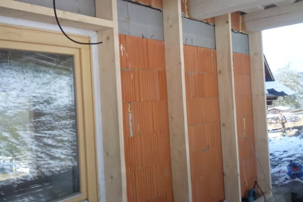 Odvetraná fasáda realizácia 1