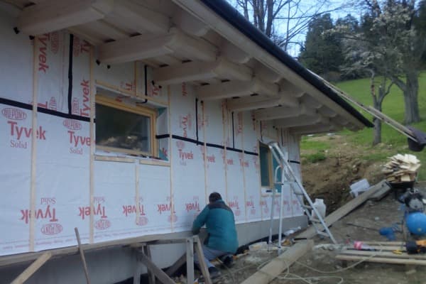 Odvetraná fasáda realizácia 5